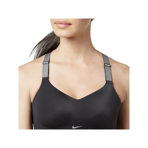 Nike Studio Light Support Strappy Athletic Sports Bra size XS EUC - Picture 2 of 15